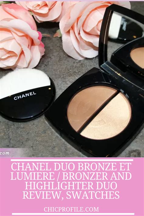 chanel bronzer highlighter duo